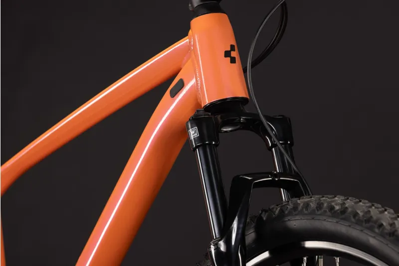 Cube Aim ONE Mountain Bike in Salmon and Black-1