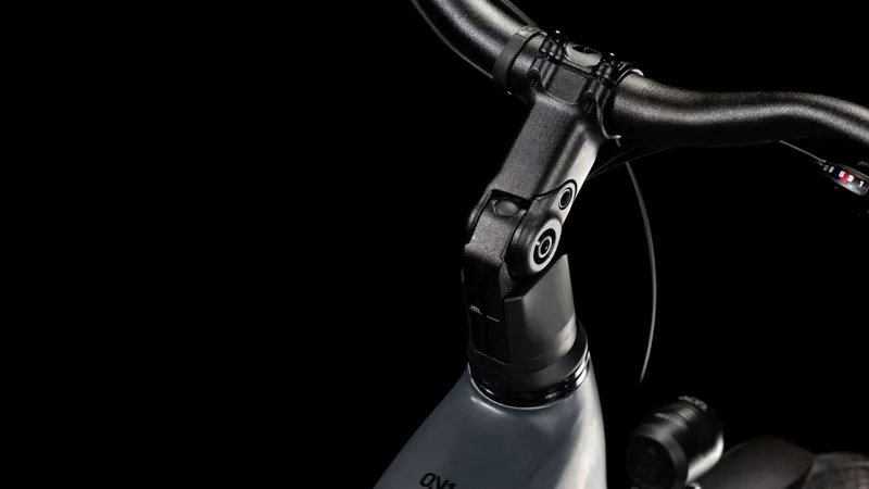 Cube Kathmandu Hybrid One Trapeze 800Wh Electric Hybrid Bike in Shadowgrey and Black-1