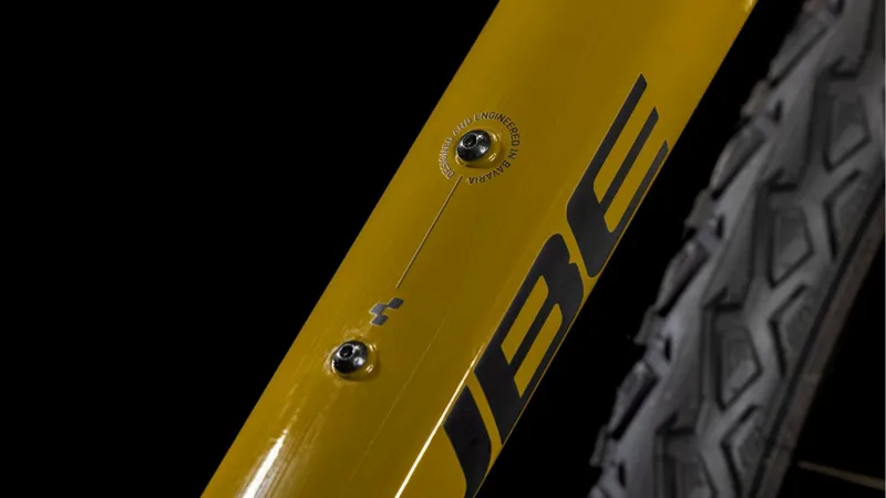 Cube Nature Pro Hybrid Bike in Willowgreen and Black-1