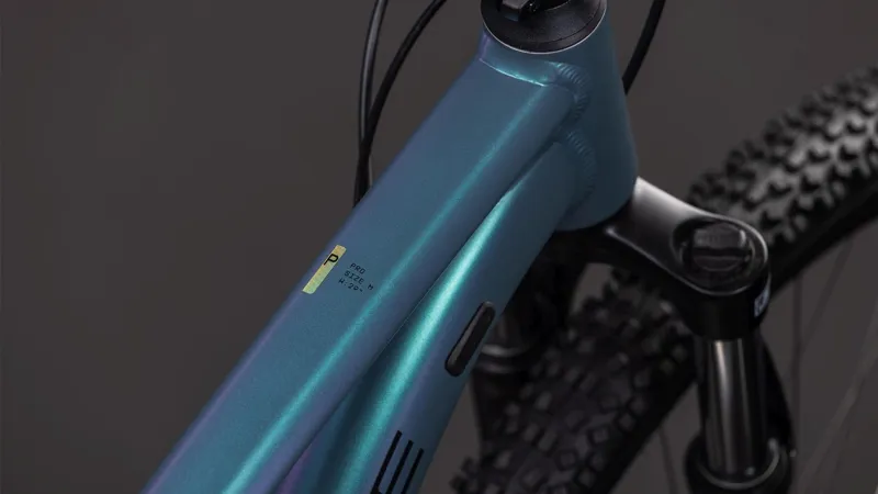 Cube Aim Pro Hardtail Mountain Bike in Smardgrey and Prism-2