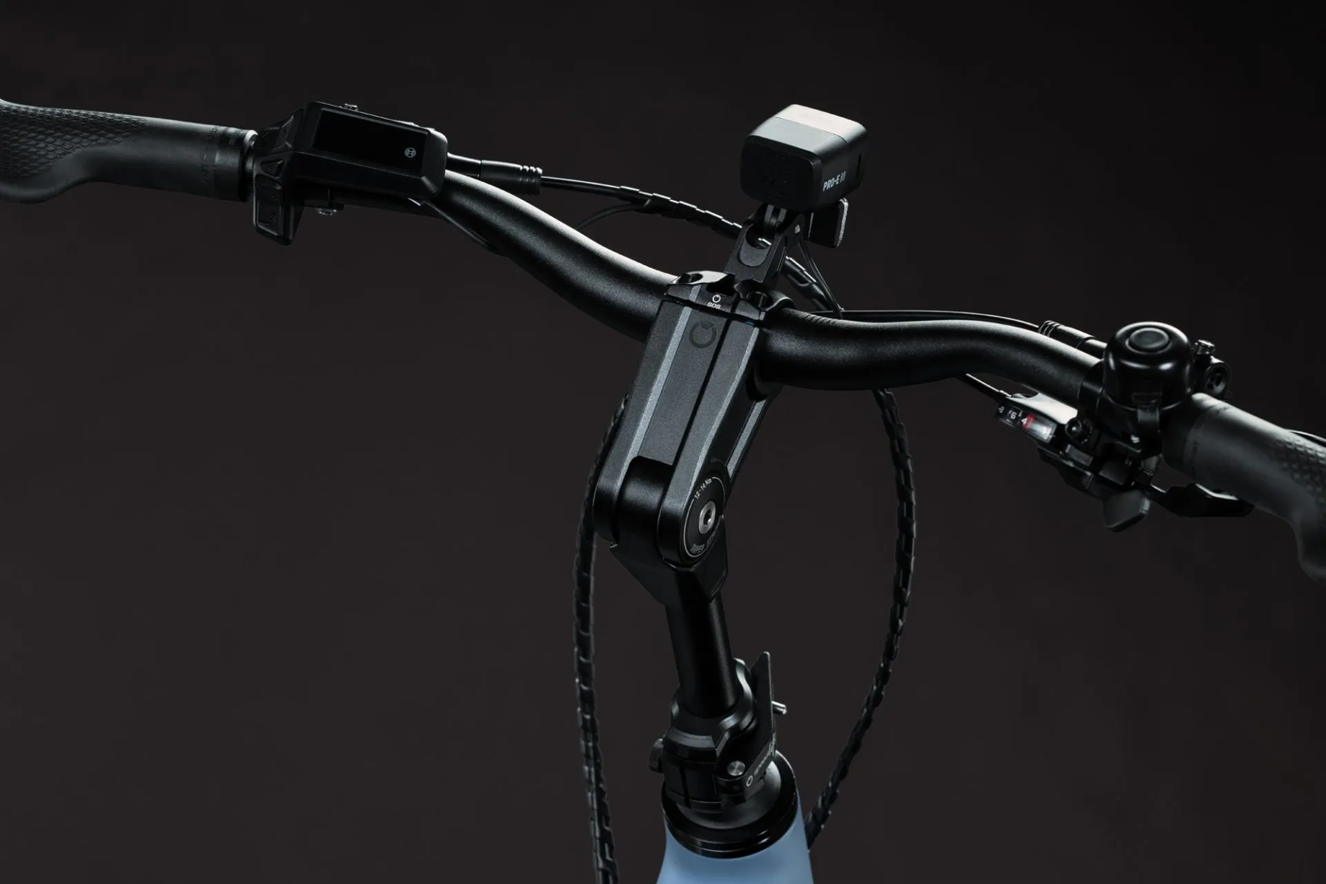 Cube Compact Hybrid 540Wh Electric Hybrid Bike in Thistleblue and Blue