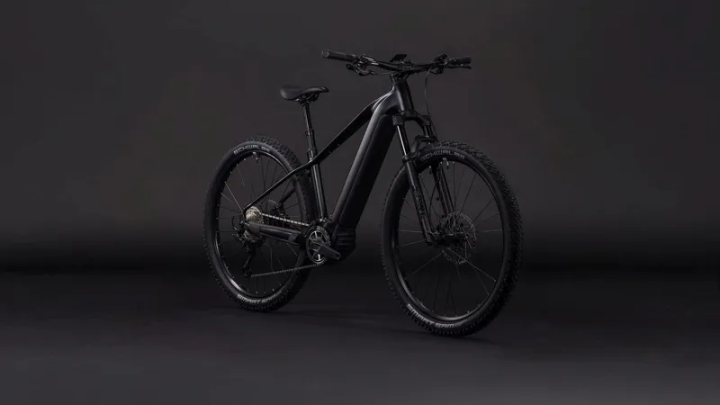 Cube Reaction Hybrid SLX 800Wh Electric Mountain Bike in Silverdust and Chrome-6