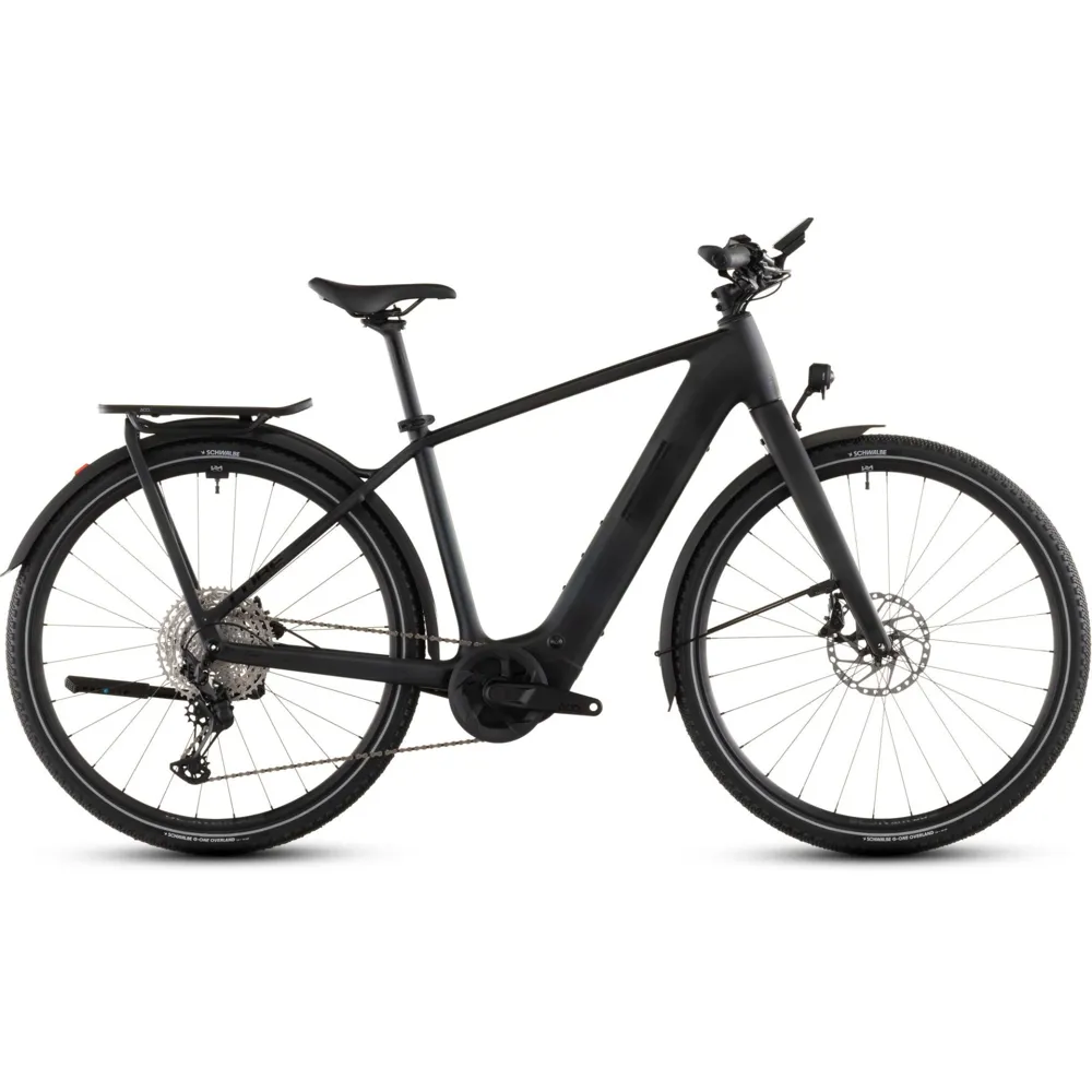 Team Cycles Cube Kathmandu Hybrid C:62 SLX 400Wh Electric Hybrid Bike in Liquidblack and Bluedust | Interest FREE Finance & Online Refund Policy.