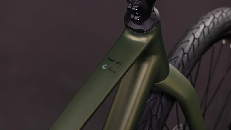 Cube Editor One Hybrid Bike in Reedgreen and Black-1