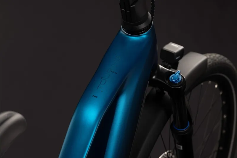 Cube Touring Hybrid Pro T 800Wh Electric Hybrid Bike in Electricblue and Prizm-1