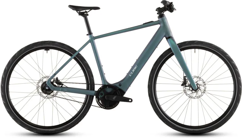 Cube Editor Hybrid SLT 400Wh Electric Hybrid Bike in Smardgrey and Prism