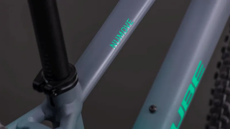 Cube Numove 200 Disc Kids Bike in Lavagrey and Coolgreen-1