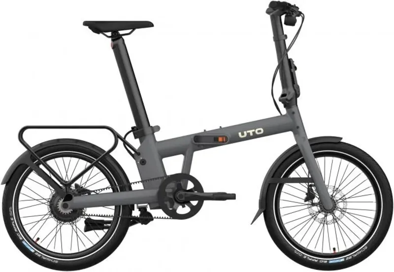 UTO Morning PRO16 250Wh Electric Folding Bike in Anthracite Grey