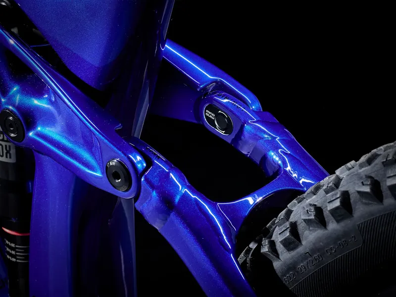 TREK Rail 9.5 Gen 4 625Wh Full Suspension Electric Mountain Bike in Hex Blue-6