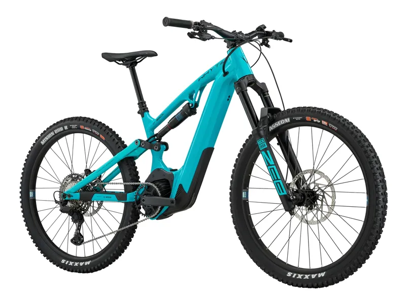 Whyte Bikes E-160 S 27.5 Full Suspension Electric Mountain Bike in Turquoise-5