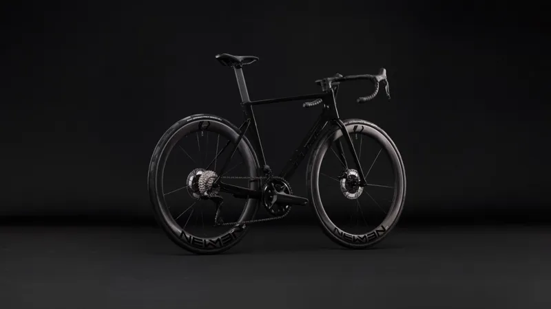 Cube Litening Air C:68X Race Road Bike in Blackpearl and Black-8