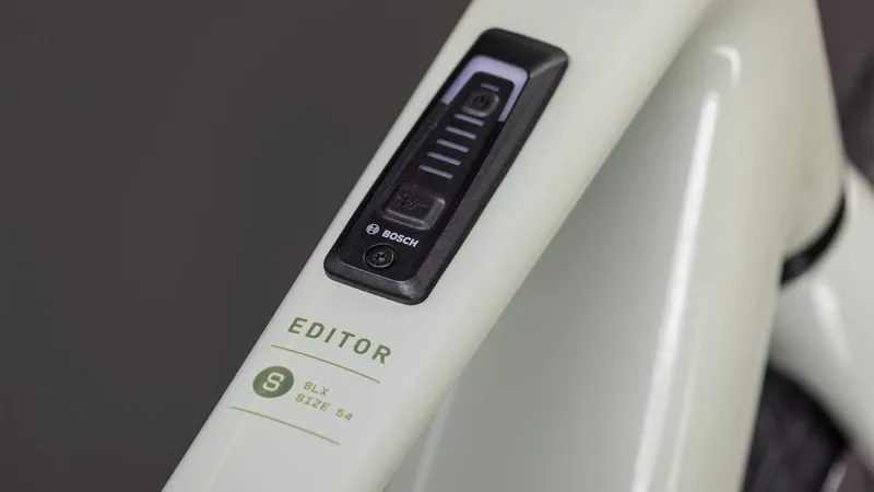 Cube Editor Hybrid SLX 400WH Electric Hybrid Bike in Reedbeige and Chrome-1