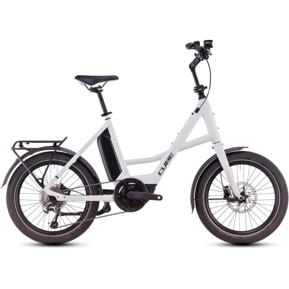 Team Cycles Cube Compact Hybrid 500Wh Electric Compact Hybrid Bike in Cotton and Reflex | Interest FREE Finance & Online Refund Policy.