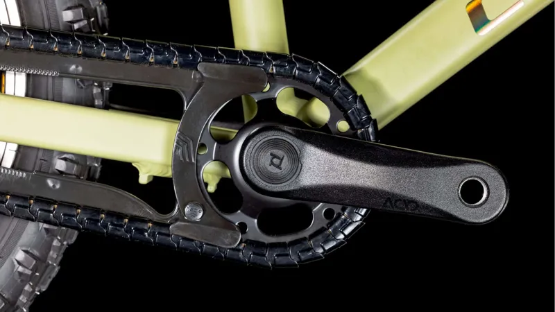 Cube Acid 160 16 Inch Kids Bike in Lightolive and Orange-5