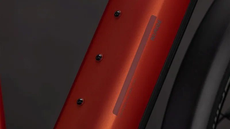 Cube Nuride Hybrid Pro 600Wh Electric Hybrid Bike in Chilli and Black-3