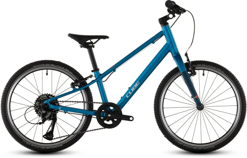 Cube Numove 200 Kids Bike in Topasblue and Nebula
