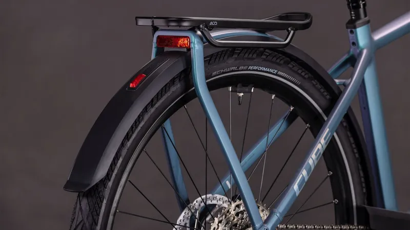 Cube Kathmandu Hybrid EXC 800Wh Electric Hybrid Bike in Smardgrey and Prism-4