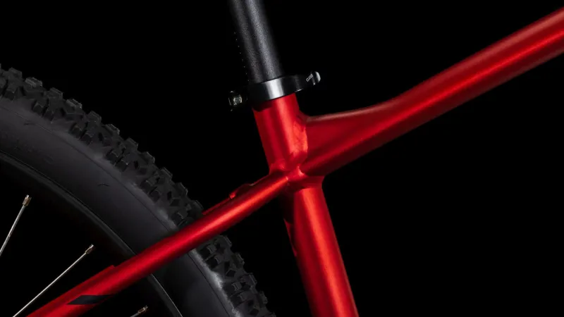 Cube Aim Pro Hardtail Mountain Bike in Fireorange and Black-3