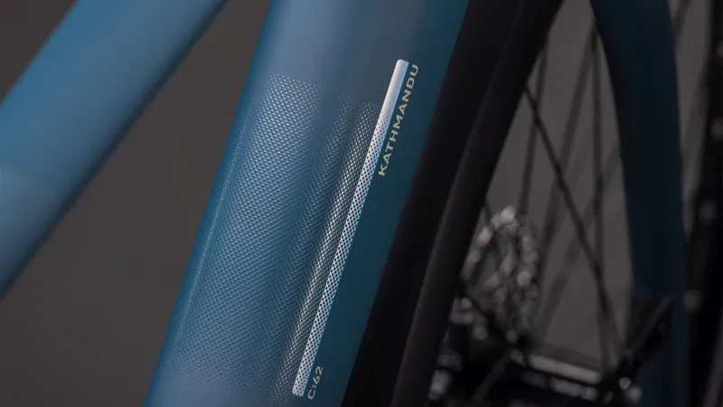 Cube Kathmandu Hybrid C:62 Pro 400Wh Electric Hybrid Bike in Spectralblue and Prism-3