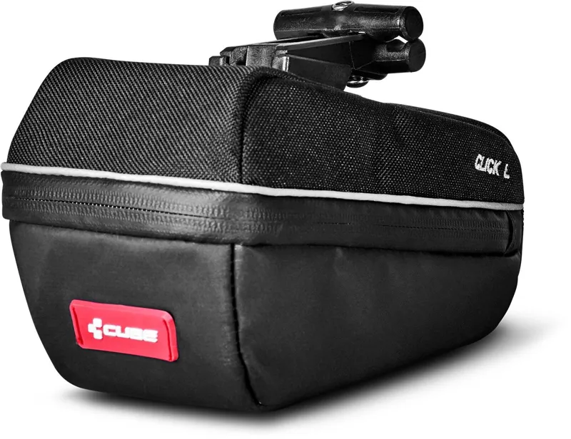 Cube Saddle Bag Click L in Black - 1.2L