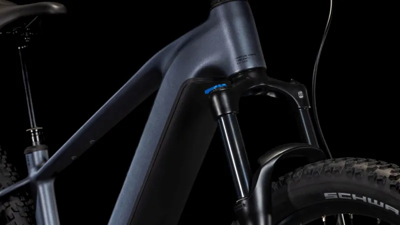 Cube Reaction Hybrid Pro 800Wh Electric Mountain Bike in Metallicgrey and Black-4