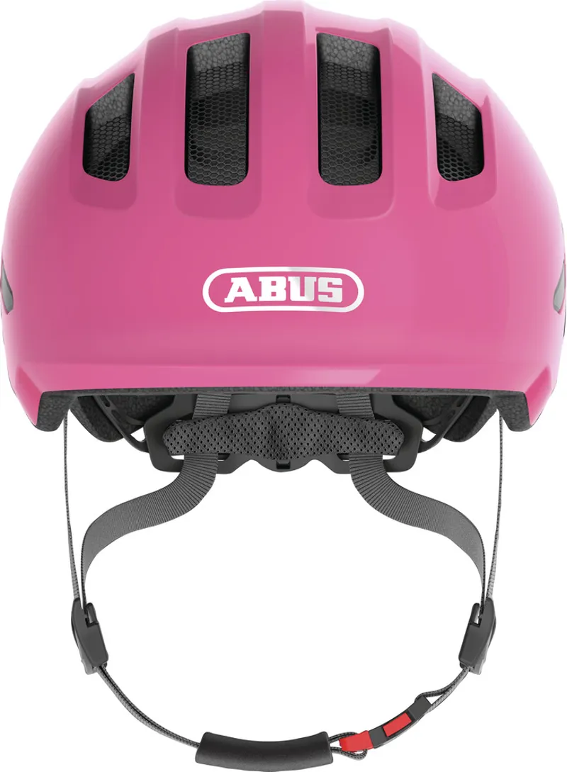 Abus Smiley 3.0 Kids Helmet in Shiny Pink-1