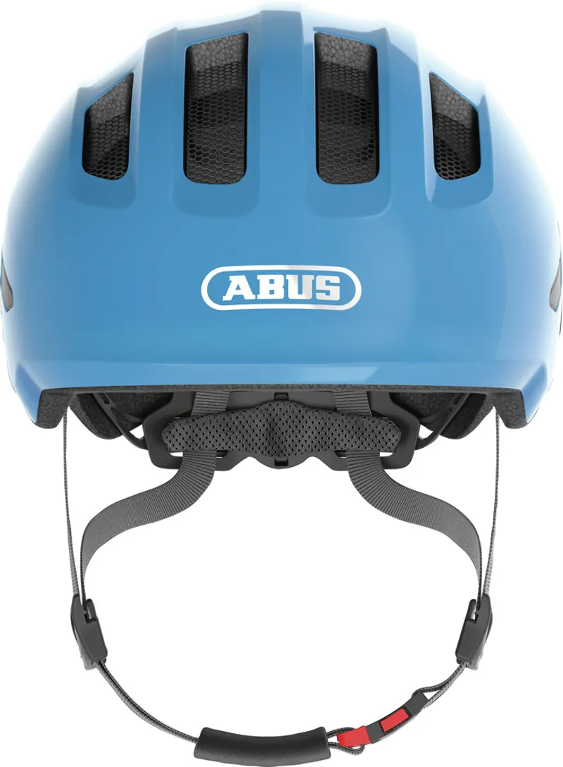 Abus Smiley 3.0 Kids Helmet in Shiny Blue-1