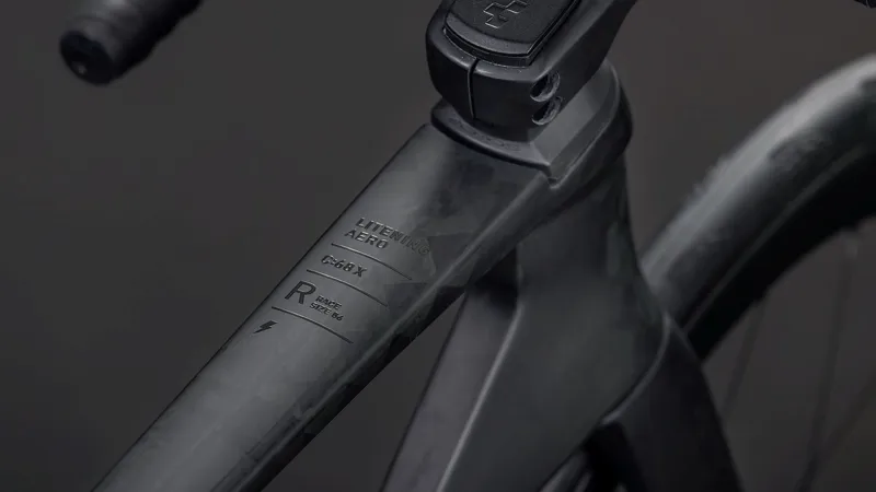 Cube Litening Aero C:68X Race Road Bike in Blackline-4