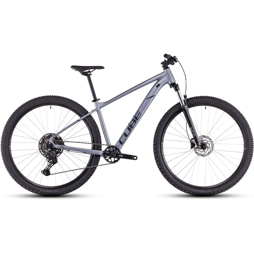 Team Cycles Cube Aim Race Mountain Bike in Grey and Black | Interest FREE Finance & Online Refund Policy.