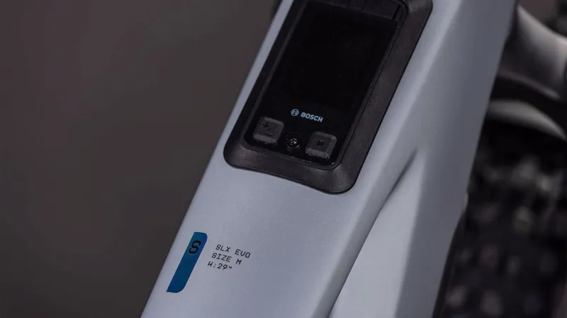 Cube Stereo Hybrid ONE44 HPC SLX EVO 800Wh Electric Full Suspension Mountain Bike in Slategrey and Black-3