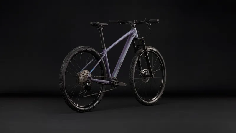 Cube Aim SLT Mountain Bike in Mysticpurple and Black-6
