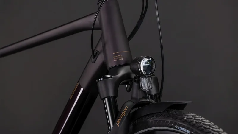 Cube Kathmandu SLX Hybrid Bike in Solareclipse and Gold-1