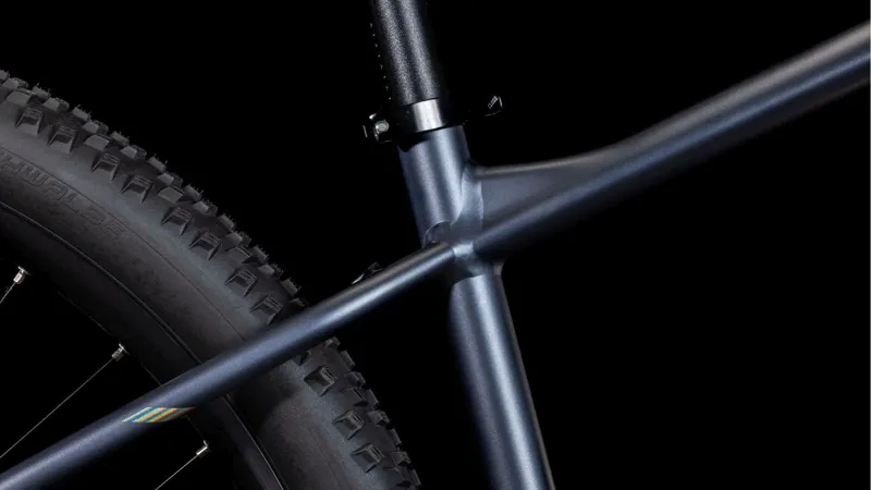 Cube Attention Pro Hardtail Mountain Bike in Metallicgrey and Black-1