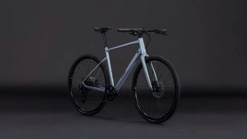 Cube Nulane One Hybrid Bike in Greysage and Black-6