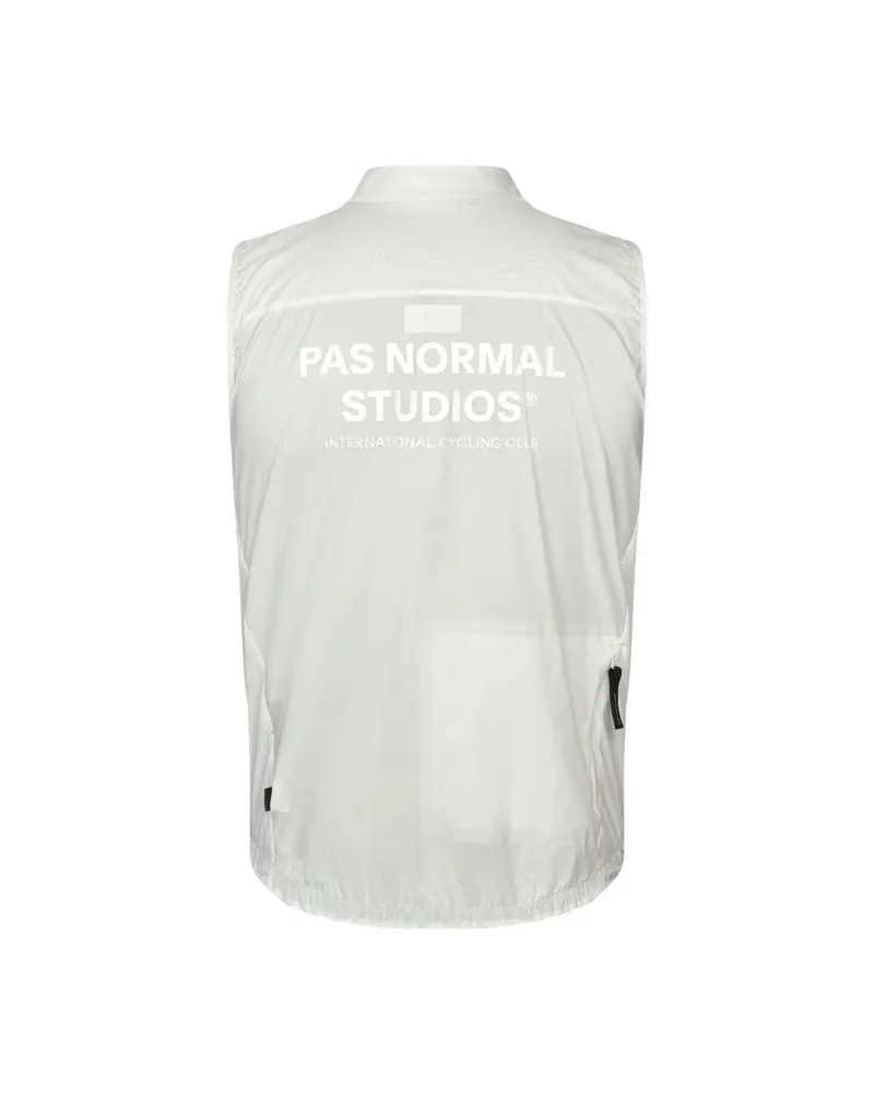 Pas Normal Studios Men's Essential Insulated Gilet in Off White