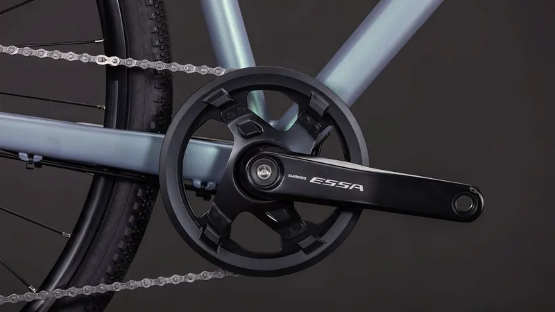 Cube Nulane One Hybrid Bike in Greysage and Black-1