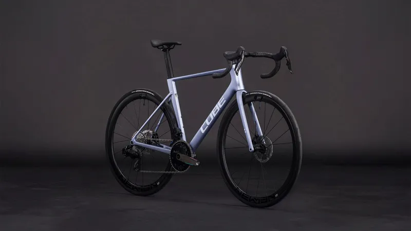 Cube Litening Air C:68X Pro Road Bike in Skyscraper and White-7