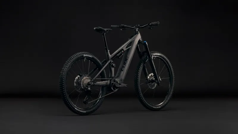 Cube Stereo Hybrid ONE77 HPC SLX 800Wh Electric Full Suspension Mountain Bike in Blackline-7