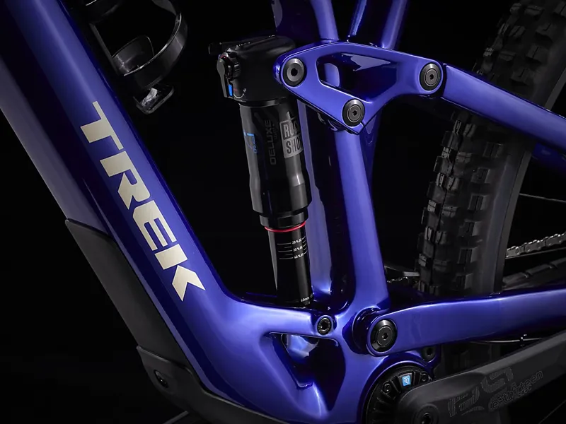 TREK Fuel EXe 9.5 Deore 360Wh Full Suspension Electric Mountain Bike in Hex Blue-7