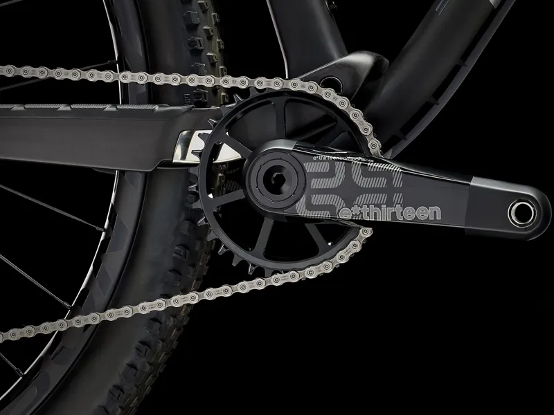 TREK Supercaliber 9.8 XT XC Mountain Bike in Matte Raw Carbon and Gloss Trek Black-6