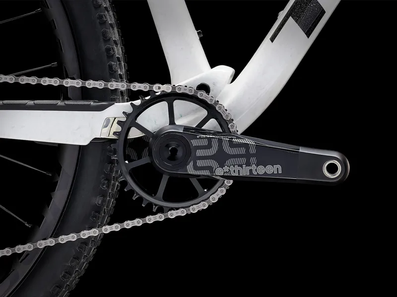 Trek Supercaliber 9.8 XT Cross Country Mountain Bike in White/Gravel-6