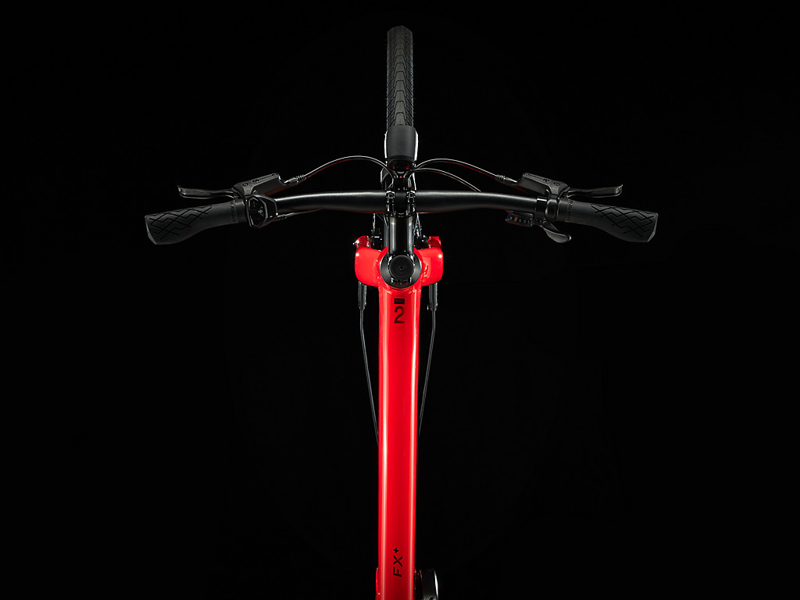 TREK Fx+ 2 250Wh Electric Hybrid Bike in Viper Red-6