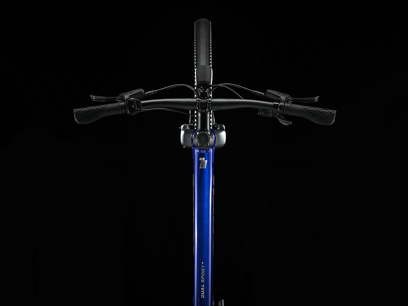 TREK Dual Sport+ 2 250Wh Electric Hybrid Bike in Hex Blue-5
