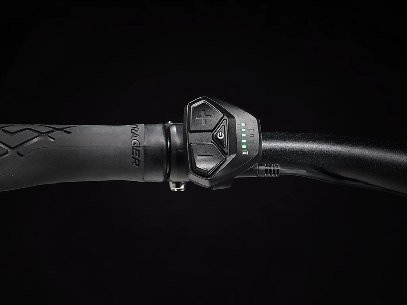 TREK Fx+ 2 250Wh Electric Hybrid Bike in Satin Black and Trek Black-4