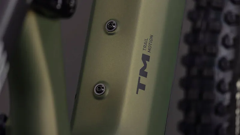 Cube AMS Hybrid ONE77 C:62 TM 600Wh Electric Full Suspension Mountain Bike in Reedgreen and Matrix-5