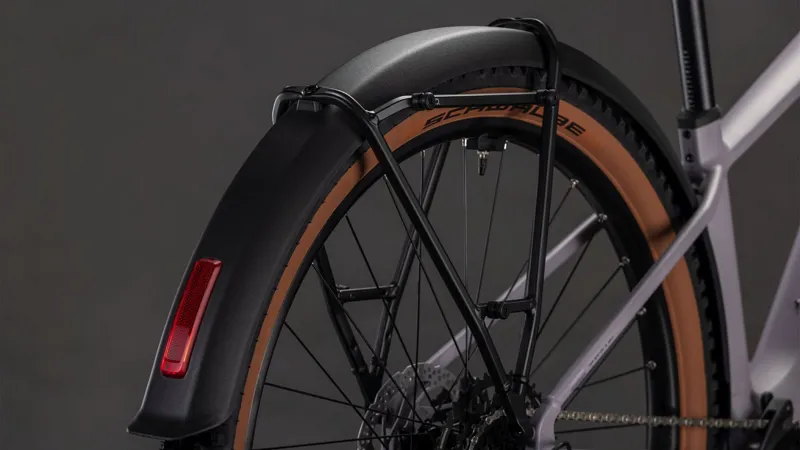 Cube Reaction Hybrid Performance FE 600Wh Electric Mountain Bike in Plumgrey and Black-3