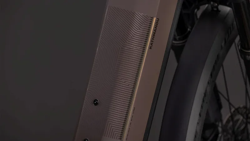 Cube Kathmandu Hybrid EXC EE 800Wh Electric Hybrid Bike in Cedar and Chrome-2