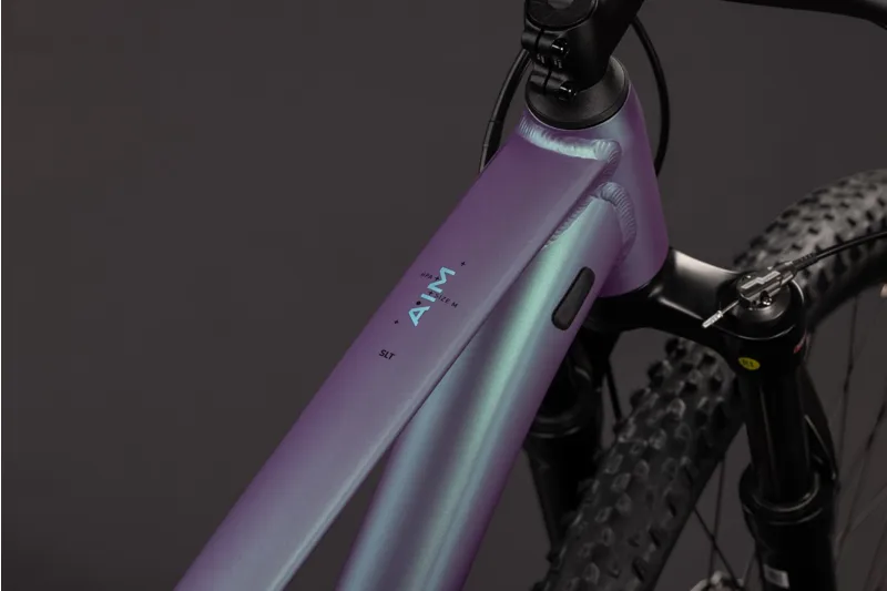 Cube Aim SLT Mountain Bike in Mysticpurple and Black-2