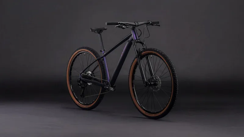 Cube Attention SLX Mountain Bike in Purplegalaxy and Black-6