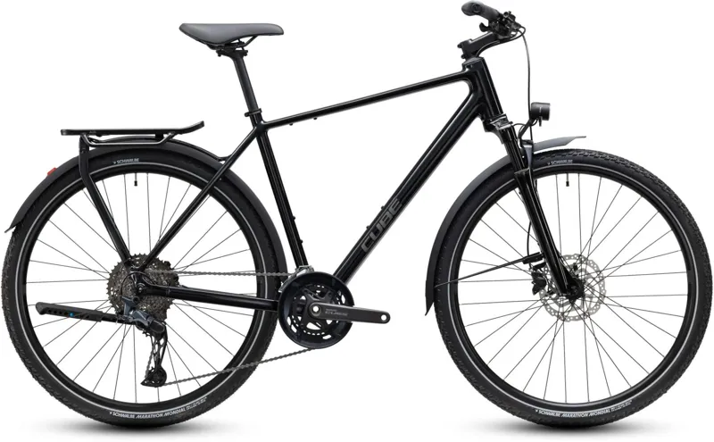 Cube Kathmandu EXC Hybrid Bike in Darkcosmos and Reflex